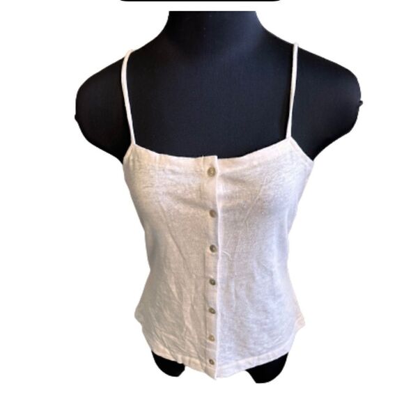Chaser white button from  camisole. Size Medium NWT - Picture 2 of 6